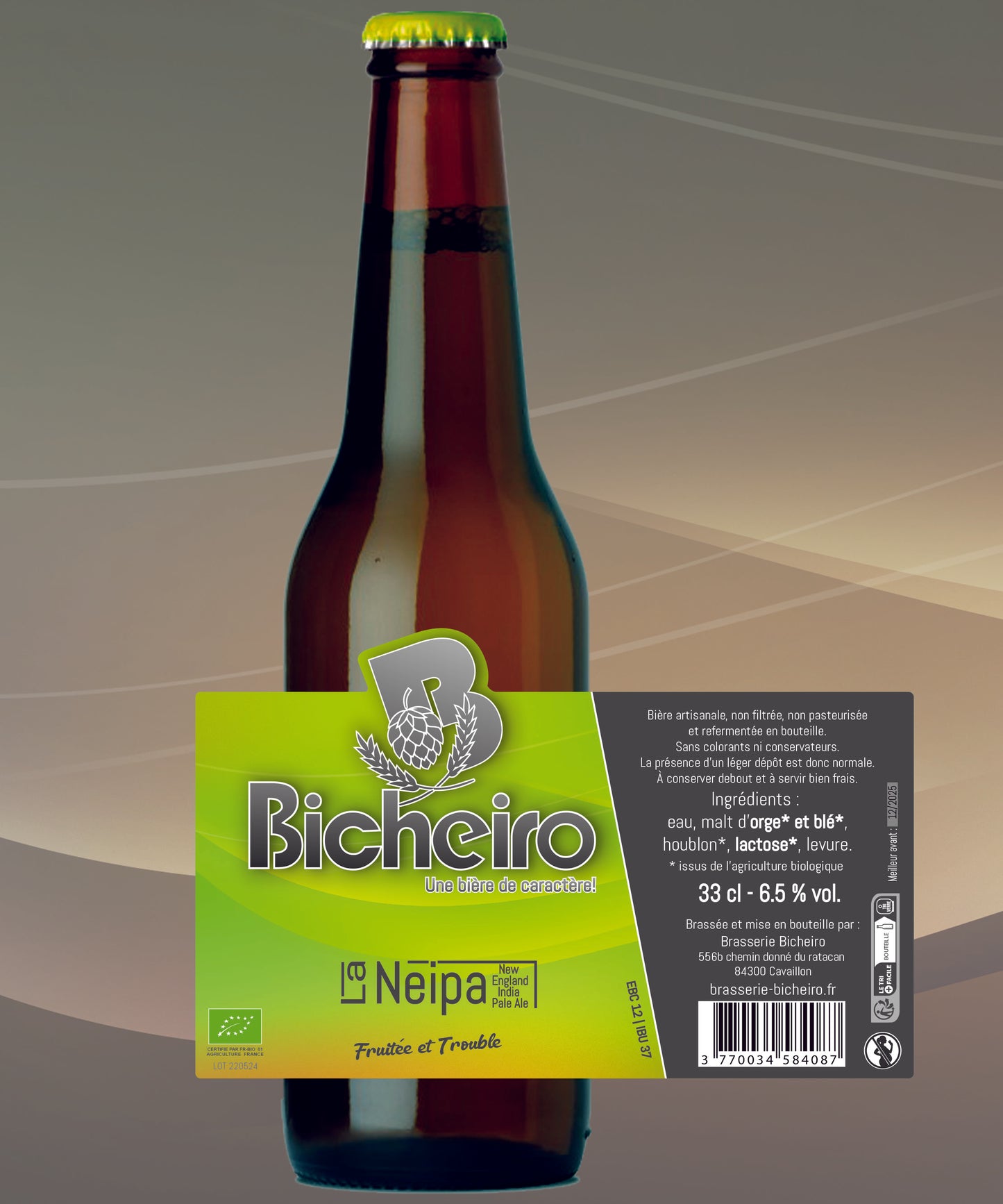 LA N.E.I.P.A - New England India Pale Ale – 6,5 % vol